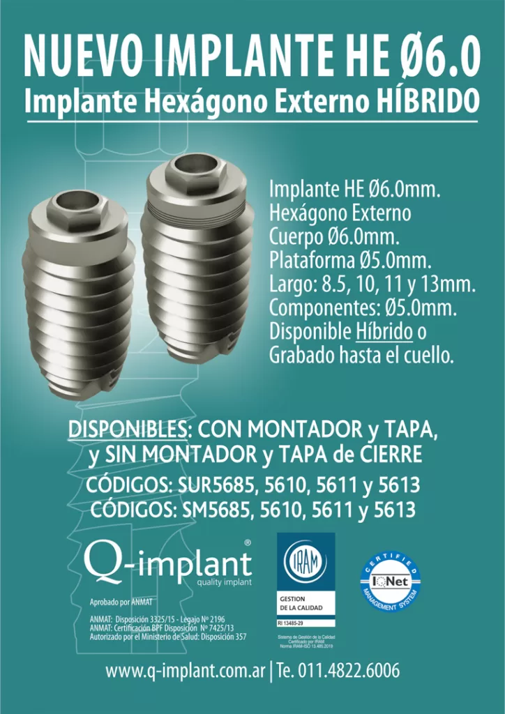 implante HE6.0