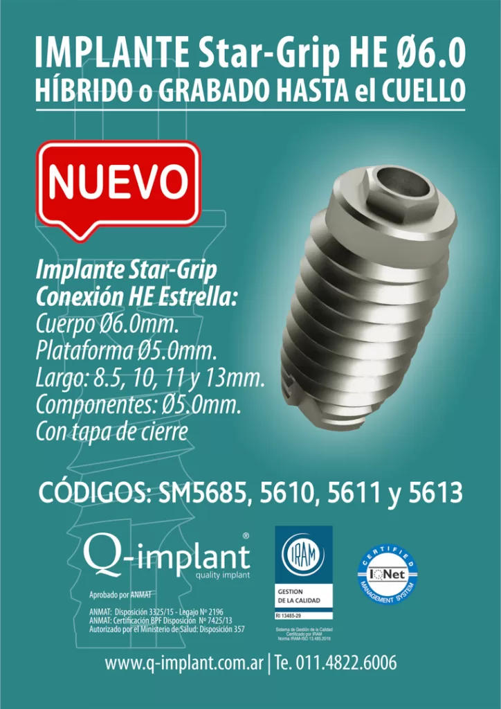 implante HE6.0_star grip